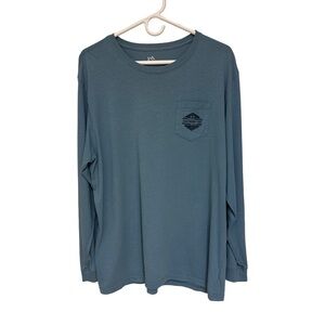 Southern Tide Paddle Long Sleeve Tee Men’s XL blue